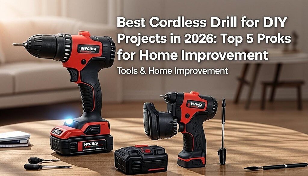 Best Cordless Drill for DIY Projects in 2026: Top 5 Picks for Home Improvement