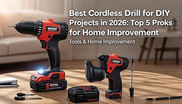 Best Cordless Drill for DIY Projects in 2026: Top 5 Picks for Home Improvement