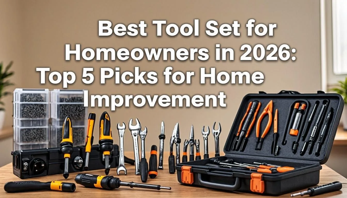 Best Tool Set for Homeowners in 2026: Top 5 Picks for Home Improvement