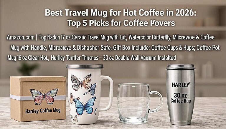 Best Travel Mug for Hot Coffee in 2026: Top 5 Picks for Coffee Lovers