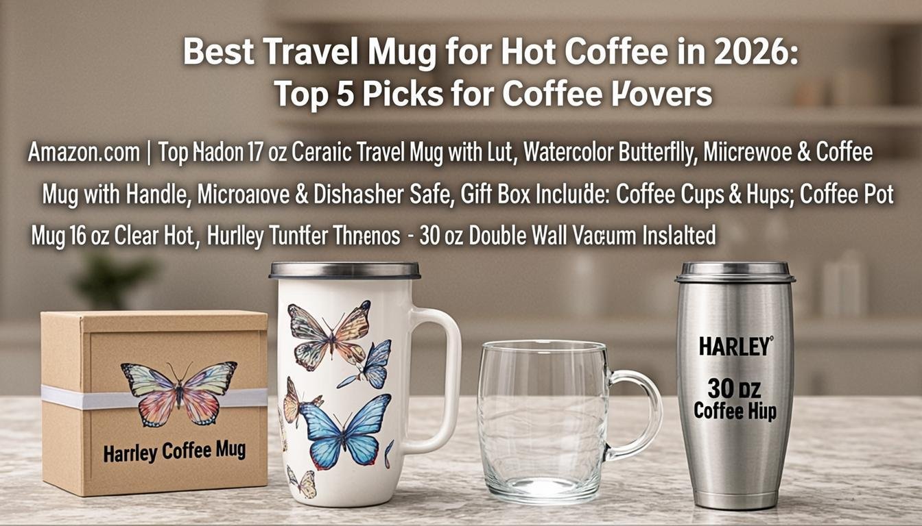 Best Travel Mug for Hot Coffee in 2026: Top 5 Picks for Coffee Lovers