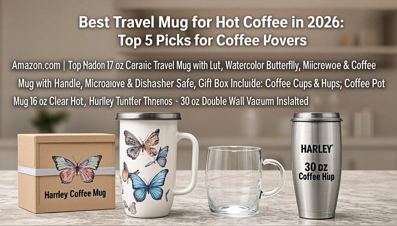Best Travel Mug for Hot Coffee in 2026: Top 5 Picks for Coffee Lovers