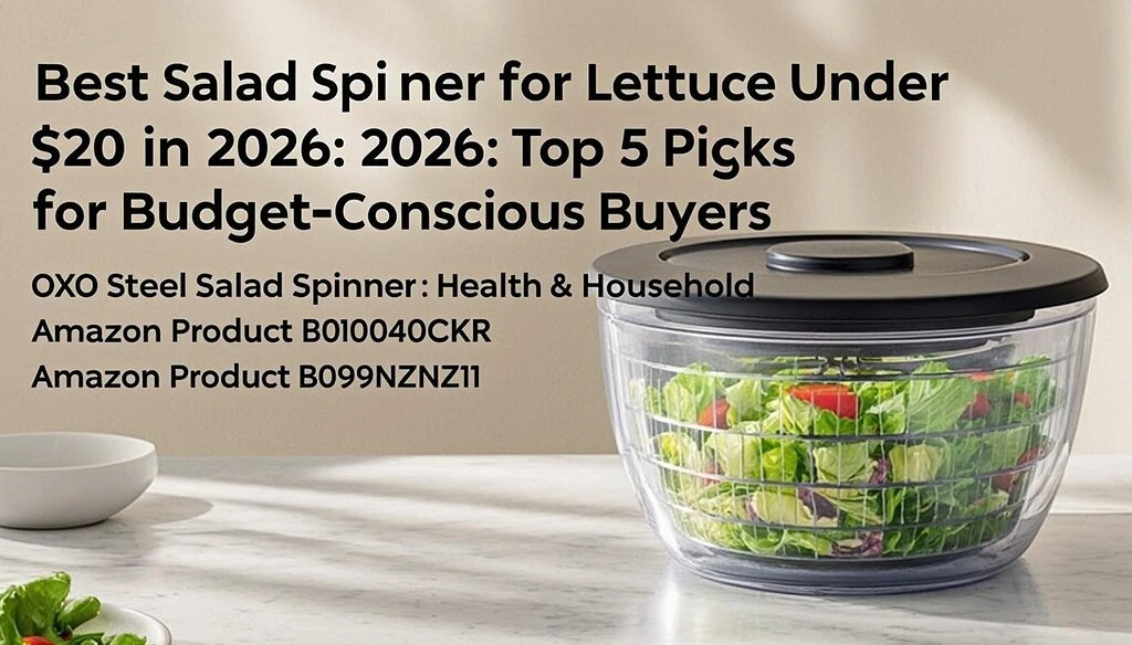 Best Salad Spinner for Lettuce Under $20 in 2026: Top 5 Picks for Budget-Conscious Buyers