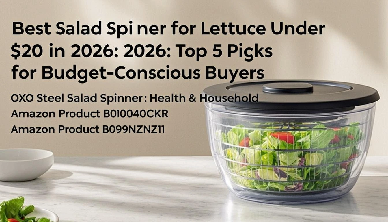 Best Salad Spinner for Lettuce Under $20 in 2026: Top 5 Picks for Budget-Conscious Buyers