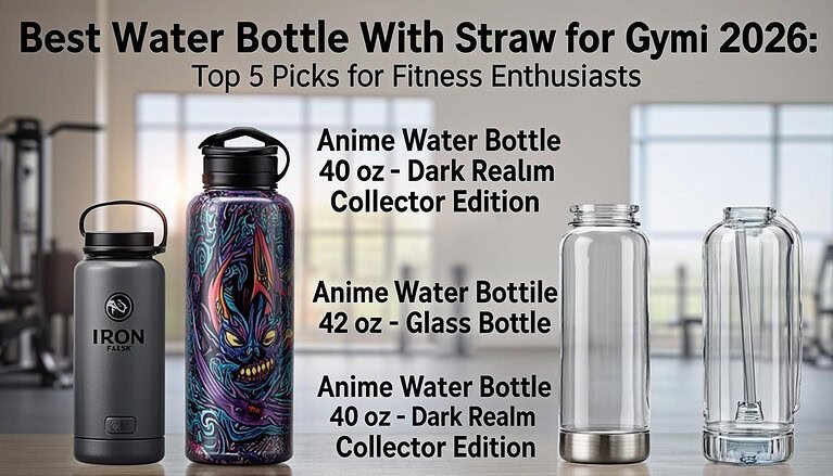 Best Water Bottle With Straw for Gym in 2026: Top 5 Picks for Fitness Enthusiasts