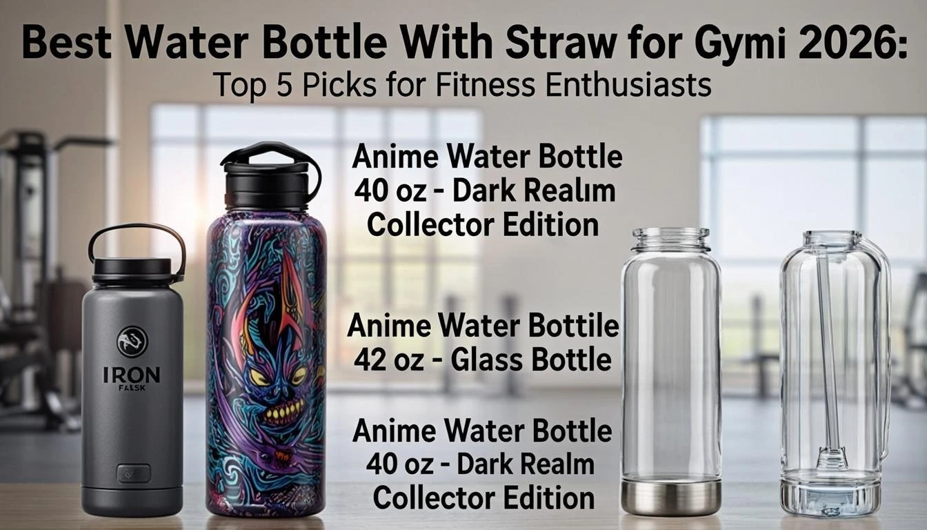 Best Water Bottle With Straw for Gym in 2026: Top 5 Picks for Fitness Enthusiasts