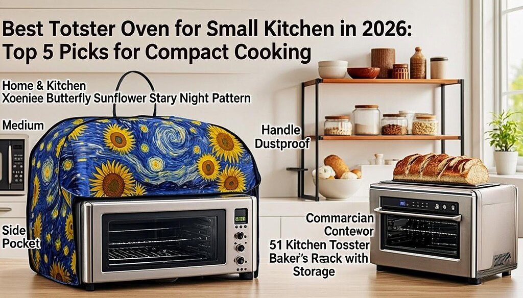 Best Toaster Oven for Small Kitchen in 2026: Top 5 Picks for Compact Cooking