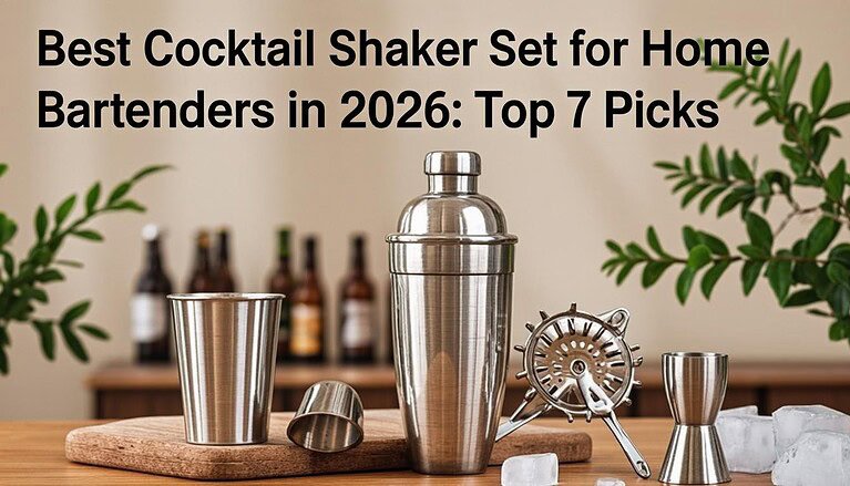 Best Cocktail Shaker Set for Home Bartenders in 2026: Top 7 Picks