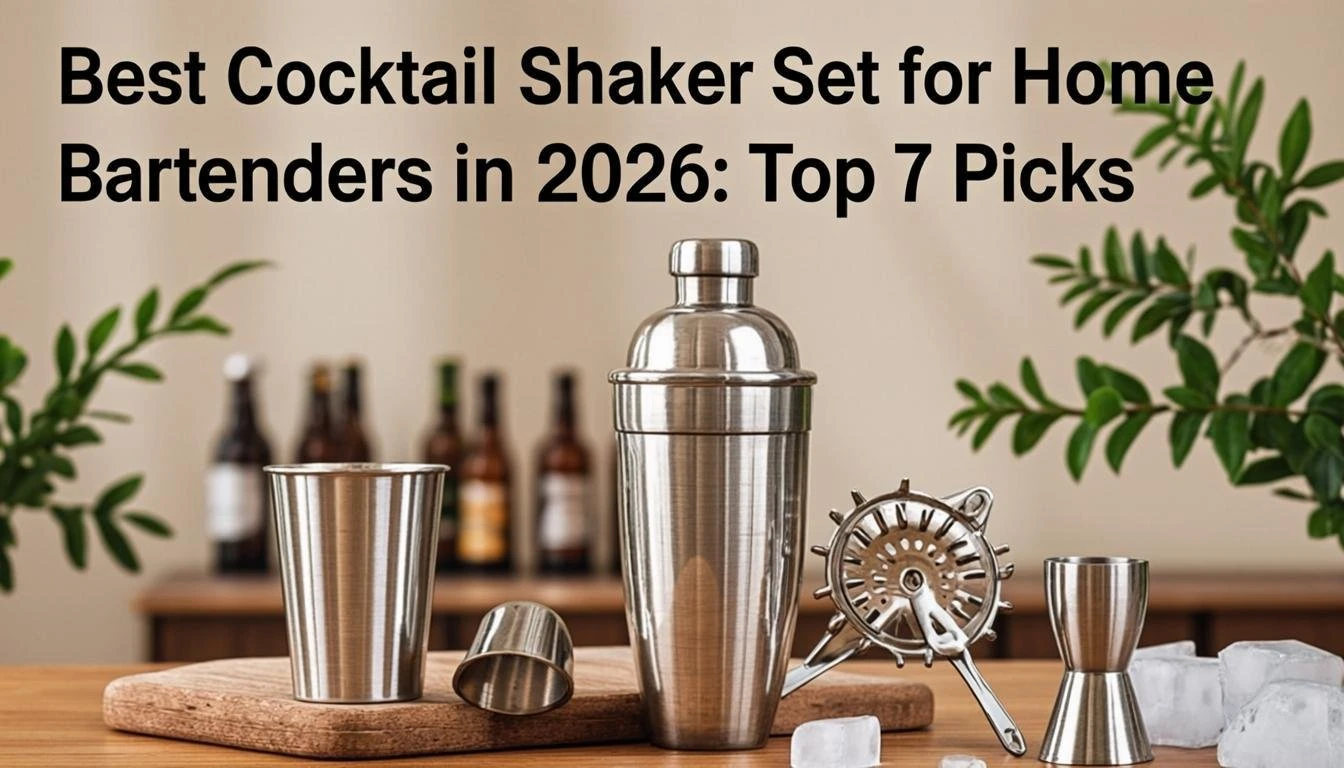 Best Cocktail Shaker Set for Home Bartenders in 2026: Top 7 Picks