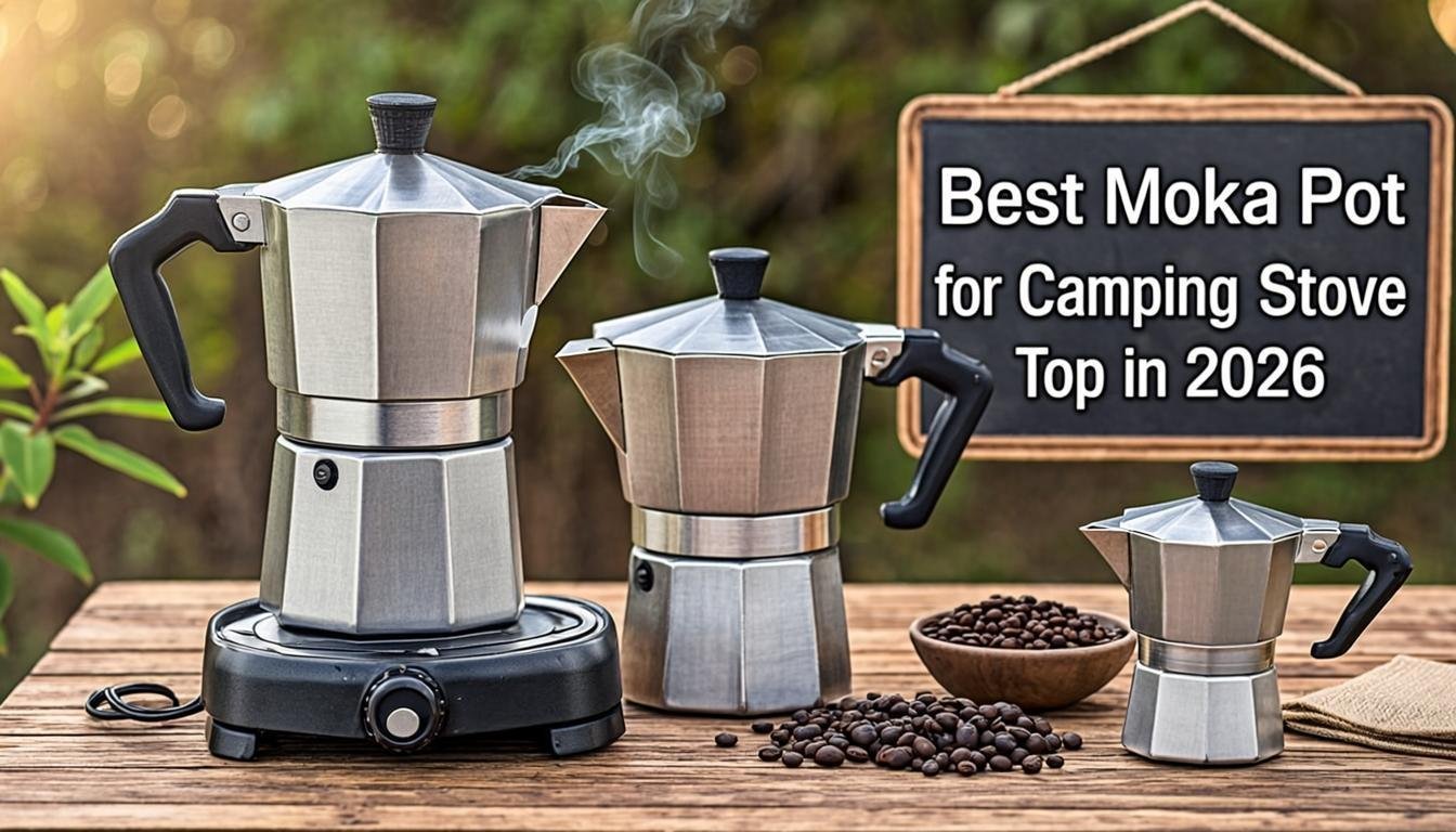 Best Moka Pot for Camping Stove Top in 2026: Top 5 Picks for Outdoor Coffee Lovers