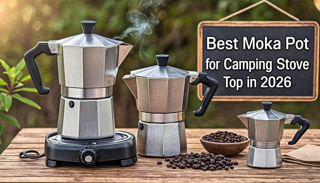 Best Moka Pot for Camping Stove Top in 2026: Top 5 Picks for Outdoor Coffee Lovers