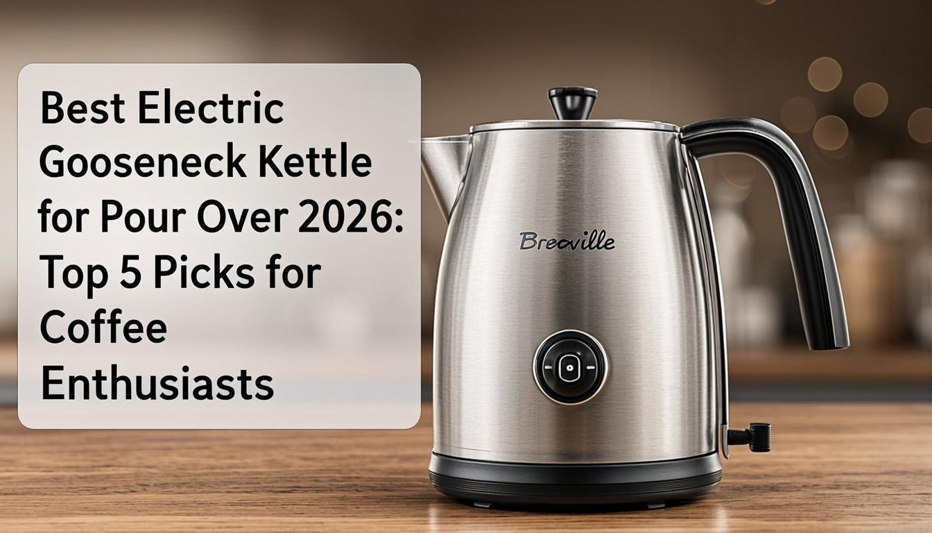 Best Electric Gooseneck Kettle for Pour Over 2026: Top 5 Picks for Coffee Enthusiasts