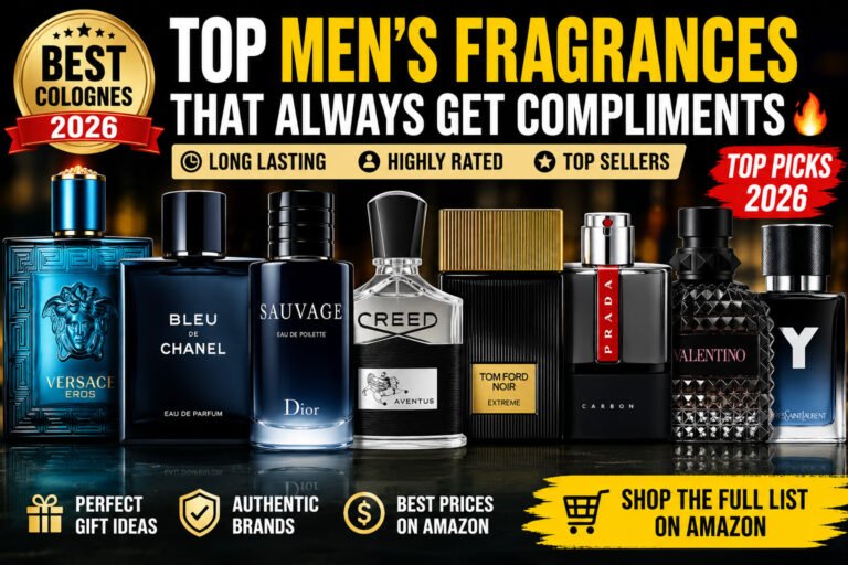 Best Men’s Fragrances 2026: Top Colognes That Always Get Compliments