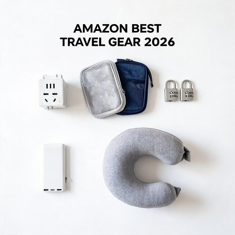 Best Travel Accessories in 2026: 7 Must-Have Amazon Finds for Stress-Free Trips