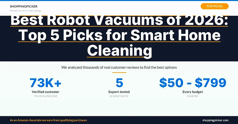 Best Robot Vacuums of 2026: Top 5 Picks for Smart Home Cleaning