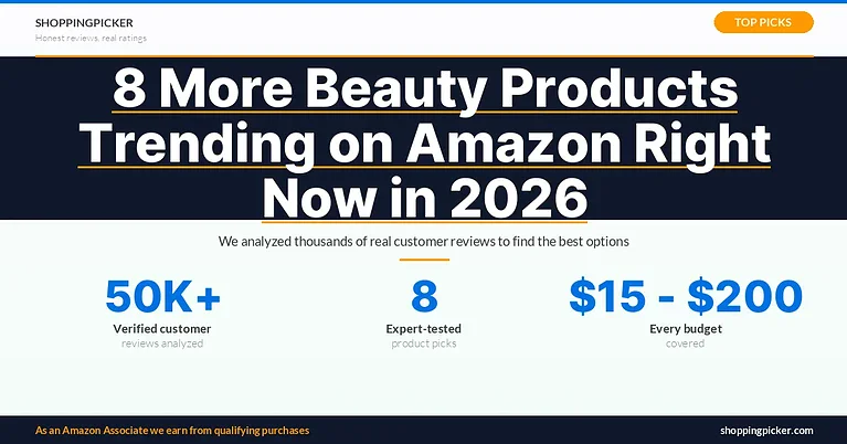 7 Beauty Products Trending on Amazon Right Now in 2026