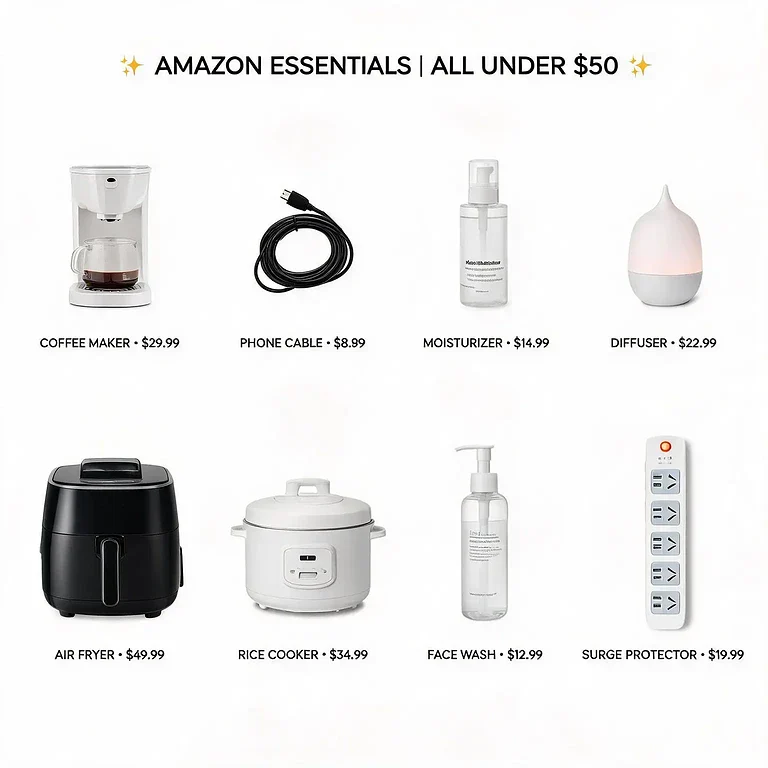 14 Everyday Amazon Essentials Under $50 Worth Buying