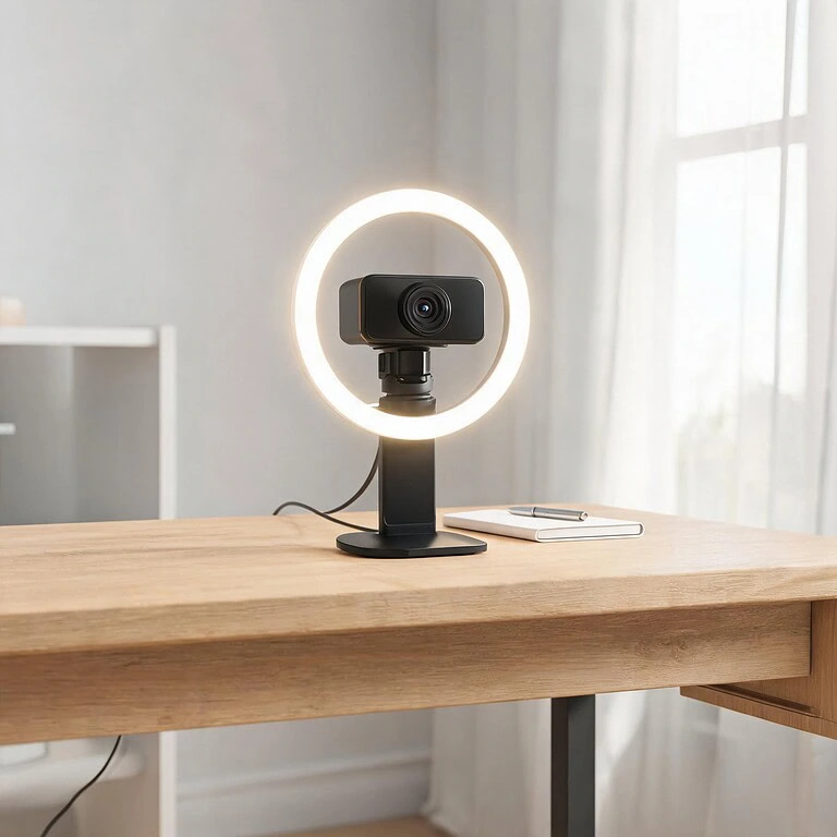 Best Webcams with Ring Light on Amazon 2026