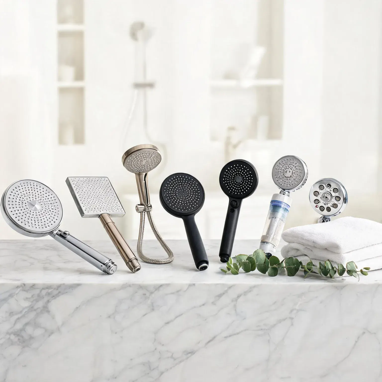 Best shower heads of 2026 — rain, handheld, and filtered shower heads for every bathroom and budget